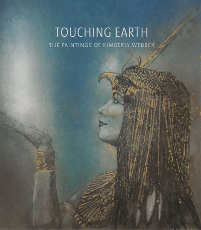Touching-Earth-Fine-Art- Bookwings-of-light_Kimberly-Webber_Contemporary-Symbolist-Paintings_Magical-Realism_Transcendental-Art_Archetypal-Visionary-Artist_Taos-New-Mexico