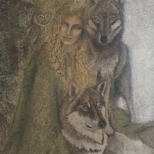 Winter | 29" x 18" rice paper, earth pigments, encaustic, oil on panel